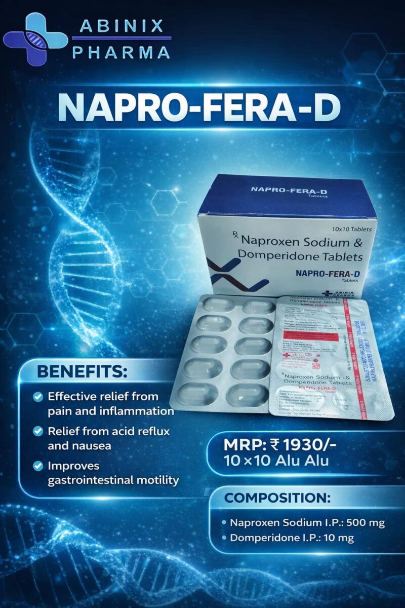 NAPRO-FERA D TABLETS – Abinix Pharma